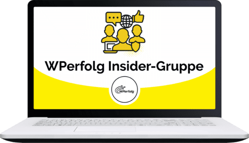 bonus wperfolg insidergruppe fertig laptop