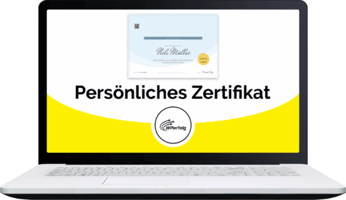 ki meisterkurs bonus abschlusszertifikat fertig laptop